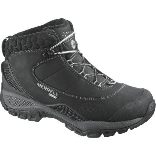 Merrell Arctic Fox 6 WTPF J68018, Damen Snowboots, Schwarz (Black), EU 39 (UK 6) (US 8.5) von Merrell