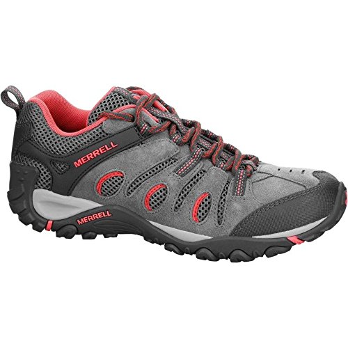 Merrell Crosslander Damen Wanderstiefel (40), Grau/Rot von Merrell