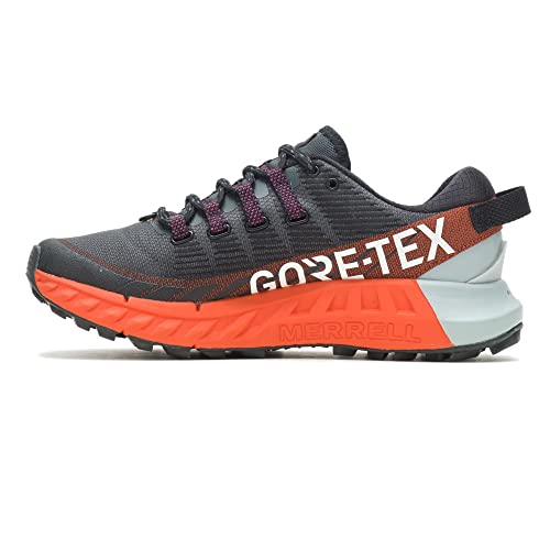 Merrell Damen Agility Peak 4 Bootsschuh, Schwarz/Orangerot, 41 EU von Merrell