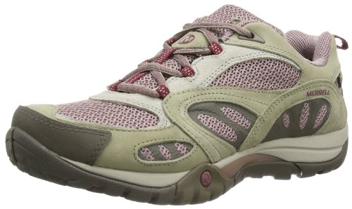 Merrell Damen Azura GTX Trekking-& Wanderhalbschuhe, Grau (Aluminum/Rose) von Merrell