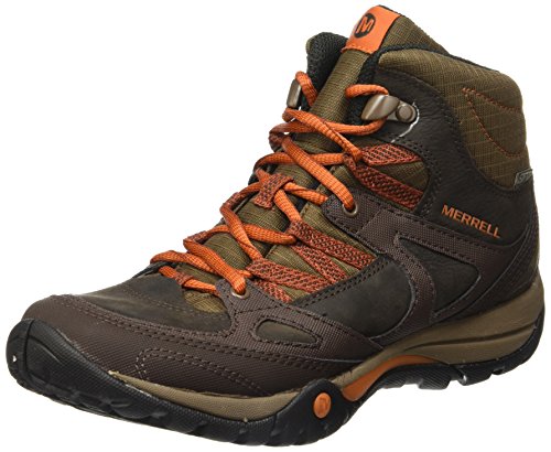 Merrell Damen Azura Lapis Mid WTPF Trekking-& Wanderhalbschuhe, Braun (Chocolate Brown) von Merrell