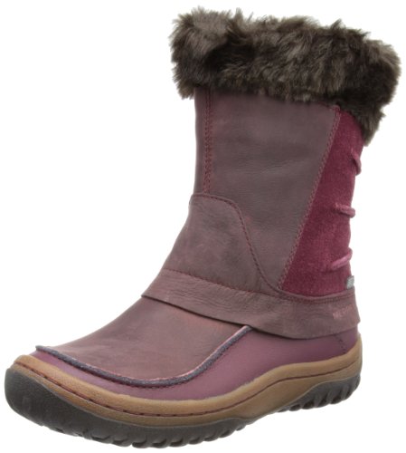 Merrell Damen Decora Minuet WTPF Schneestiefel, Rot (Wine) von Merrell