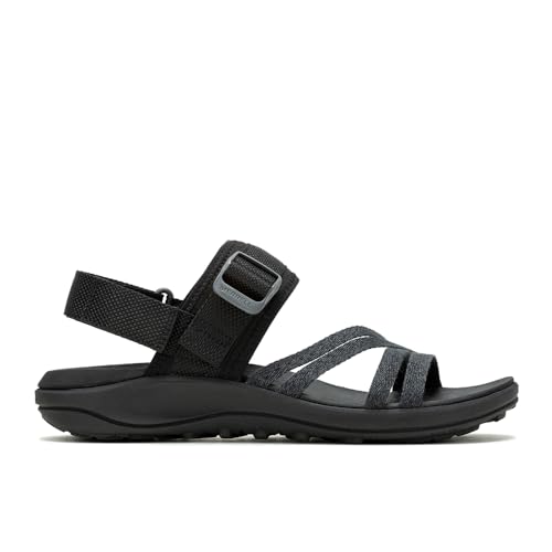 Merrell Damen District 4 Backstrap Sportsandale, Black, 39 EU von Merrell
