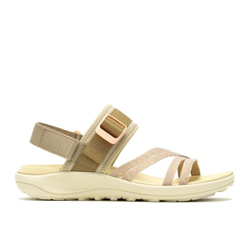 Merrell Damen District 4 Backstrap Sportsandale, Khaki, 39 EU Merrell Damen District 4 Backstrap Sportsandale, Khaki, 39 EU von Merrell