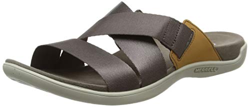 Merrell Damen District Maya Slide Sandalen, Braun (Falcon), 36 EU von Merrell