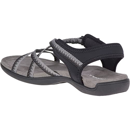 Merrell Damen District MURI Lattice Slingback Sandalen, Schwarz (Black/Charcoal), 36 EU von Merrell