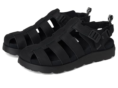 Merrell Damen Fleur Fisherman Sandalen, Schwarz, 11 von Merrell