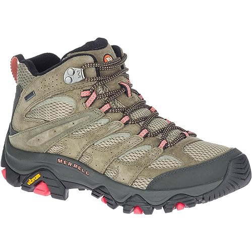 Merrell Damen Moab 3 Mid GTX Wanderschuhe, Olive, 38.5 EU von Merrell