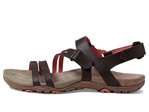 Merrell Damen Sandspur Rose Convert Sandalen, Espresso Koralle, 42 EU von Merrell