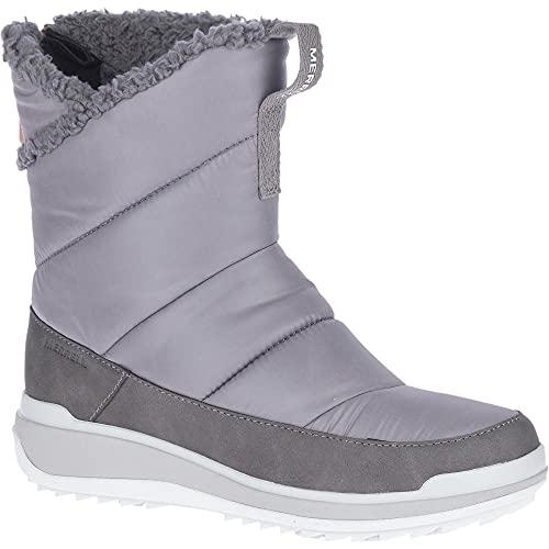 Merrell Damen Snowcreek Sport Mid Wp Schneestiefel, anthrazit, 39 EU von Merrell