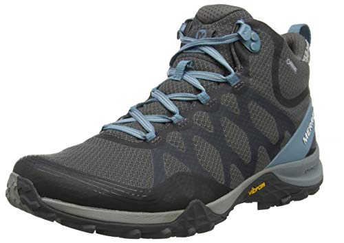 Merrell Damen Siren 3 Mid GTX Trekking-& Wanderstiefel, Blau (Blue Smoke), 39 EU von Merrell