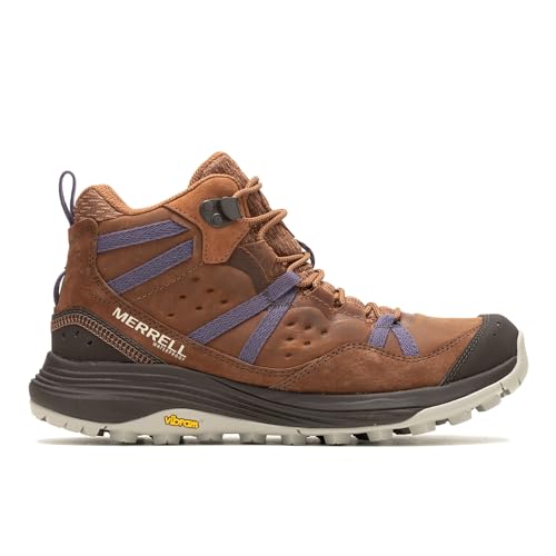 Merrell Damen Siren 4 Traveller MID WP Walking-Schuh, Nutshell/Velvet, 37.5 von Merrell