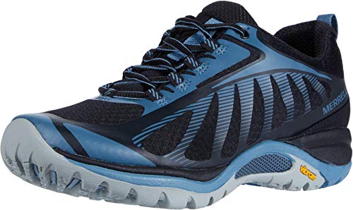 Merrell Damen Siren Edge 3 Walking-Schuh, Schwarz Nero Blue, 38 EU von Merrell