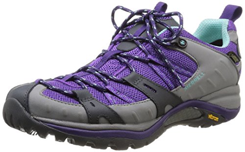 Merrell Damen Siren Sport Trekking-& Wanderhalbschuhe, Grau-Gris (Wild Dove/Royal Lilac) von Merrell