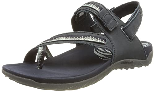 Merrell Damen Terran 3 Cush Convert Post Sport Sandal, Navy, 36 EU von Merrell