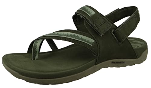 Merrell Damen Terran 3 Cush Convert Post Sport Sandal, Olive, 36 EU von Merrell