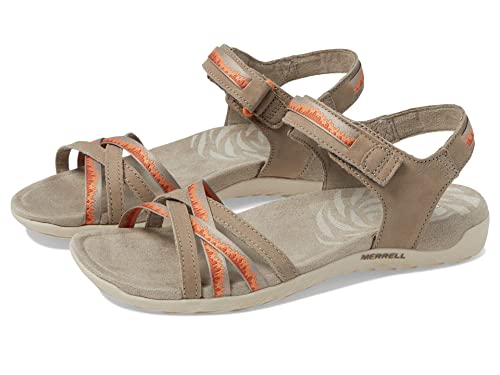 Merrell Damen Terran 3 Cush Cross Sandale, Moon Clay, 36 EU Merrell Damen Terran 3 Cush Cross Sandale, Moon Clay, 36 EU von Merrell