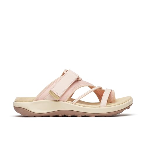 Merrell Damen Terran 4 Post Schiebe-Sandalen, Puder, 43 EU von Merrell