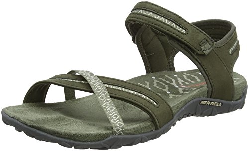 Merrell Damen Terran Cross Ii Knöchelriemchen Sandalen, Grün (Staubige Olive), 37 EU (4 UK) von Merrell