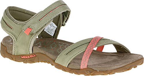 Merrell Damen Terran Cross Ii Flat Sandalen, Elfenbein (Putty), 41 EU von Merrell