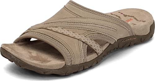 Merrell Damen Terran Slide Ii Sportliche Sandale, Taupe, 42.5 EU von Merrell