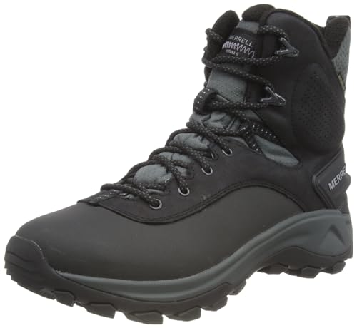 Merrell Damen Thermo Kiruna 2 Tall Wp Wanderstiefel, Schwarz, 40.5 EU von Merrell