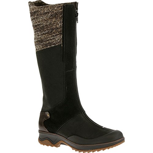 Merrell Eventyr Cuff Waterproof, Damen Stiefel & Stiefeletten Schwarz Schwarz (Black) 39 von Merrell