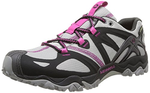 Merrell Grassbow Sport Gtx, Damen Trekking- & Wanderhalbschuhe, Mehrfarbig (WILD DOVE/ROSE), 36 von Merrell