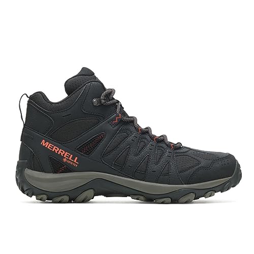 MERRELL Herren Accentor 3 Sport MID GTX Shoes, Black/Tangerine, 41.5 EU MERRELL Herren Accentor 3 Sport MID GTX Shoes, Black/Tangerine, 41.5 EU von MERRELL