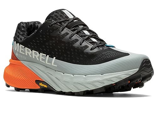 Merrell Herren Agility Peak 5 GTX-Schwarz/Orange Sneaker, 41 EU Merrell Herren Agility Peak 5 GTX-Schwarz/Orange Sneaker, 41 EU von Merrell