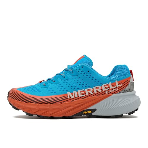 Merrell Herren Agility Peak 5 GTX-Tahoe/Highrise Sneaker, 42 EU von Merrell