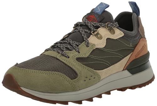 Merrell Herren Alpine 83 Recraft Sneaker, Olive Multi, 42 EU von Merrell