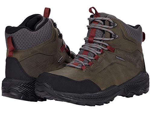 Merrell Herren FORESTBOUND MID WP Hiking Boot, Grey, 45 EU von Merrell