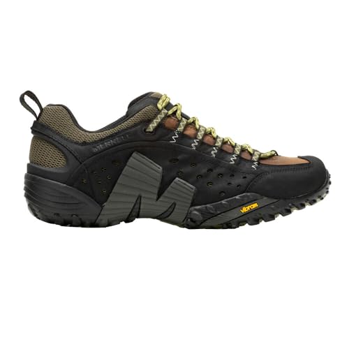 Merrell Herren Trekking Shoes, Black/Nutshell, 43 EU von Merrell