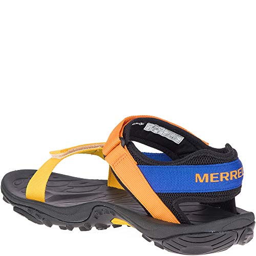 Merrell Herren Kahuna Web Leichtathletik-Schuh, Blue/ORANGE von Merrell
