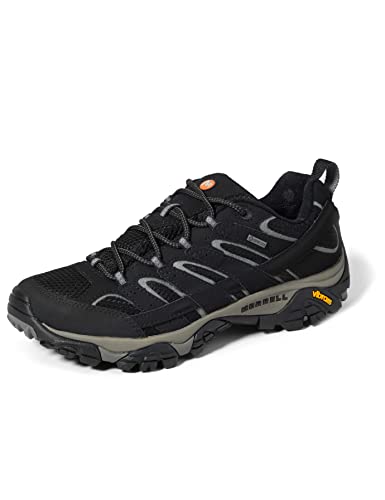 Merrell Herren Moab 2 GTX Trekking-& Wanderschuhe, Schwarz, 41 EU von Merrell