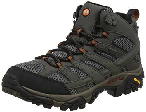 Merrell Herren Moab 2 Mid Gtx Trekking- & Wanderstiefel, Beluga, 41.5 EU von Merrell