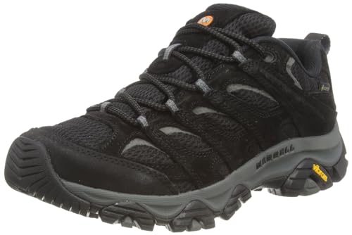 Merrell Herren Moab 3 GTX Wanderschuh, Black Grey, 43 EU von Merrell