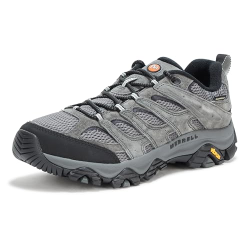 Merrell Herren Moab 3 Wasserdichter Wanderschuh, Granit, 44.5 EU von Merrell