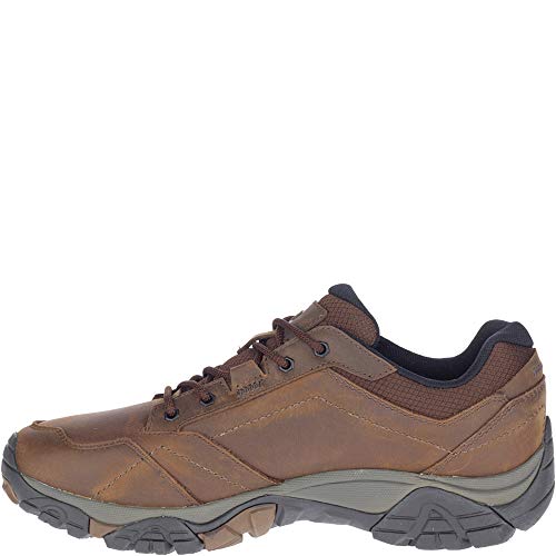 Merrell Herren Moab Adventure Lace Waterproof Trekking Wanderhalbschuhe, Braun Terre Noire, 42 EU von Merrell