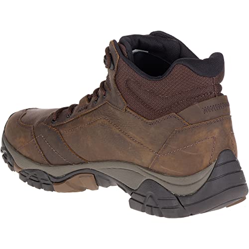 Merrell Herren Moab Adventure Mid Wp Wanderstiefel, Dark Earth, 40.5 EU von Merrell