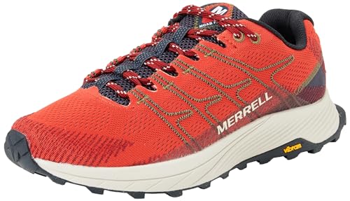 Merrell Herren Moab Flight Sneaker, Lava Navy, 41 EU von Merrell