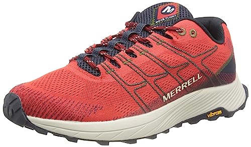 Merrell Herren Moab Flight Sneaker, Lava Navy, 45 EU von Merrell