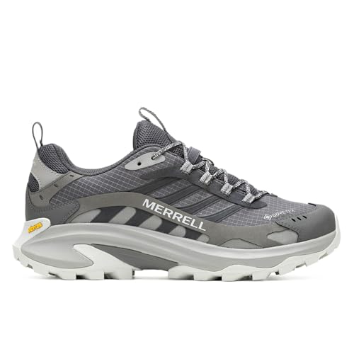 Merrell Unisex Moab Speed 2 GTX Sneaker, Grey, 43 EU von Merrell