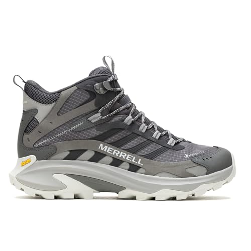 Merrell Men's Moab Speed 2 Mid GTX Hiking Boot, Asphalt 1, 44.5 EU von Merrell