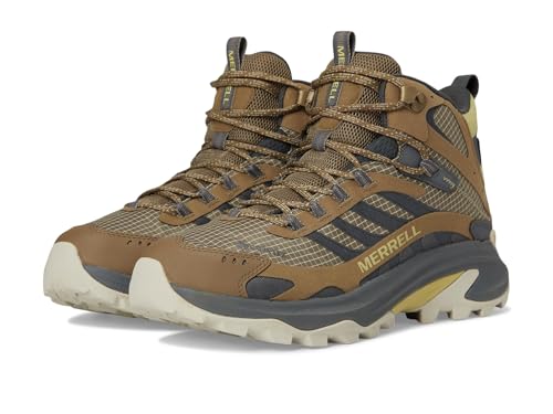 Merrell Herren Moab Speed 2 Mid GTX Wanderstiefel, Cairn, 45 EU von Merrell