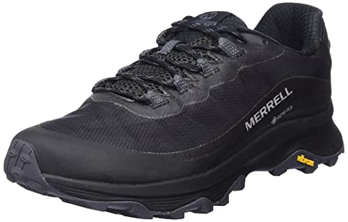 Merrell Herren Moab Speed GTX Low-top, Schwarz Grau Black Asphalt, 46 EU von Merrell