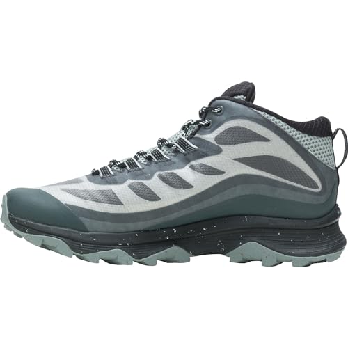 Merrell Herren Moab Speed Mid GTX-Granit Sneaker, 41.5 EU von Merrell