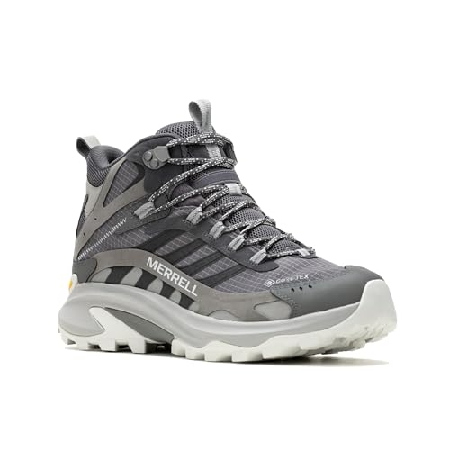 Merrell Herren Moab Speed Mid Sneaker, Asphalte, 44.5 EU von Merrell