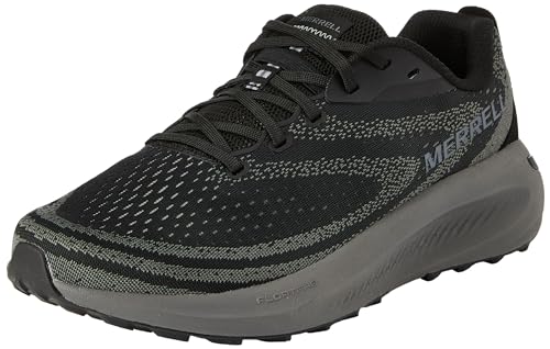 Merrell Herren MORPHLITE Sneaker, Black/Asphalt, 46.5 EU von Merrell